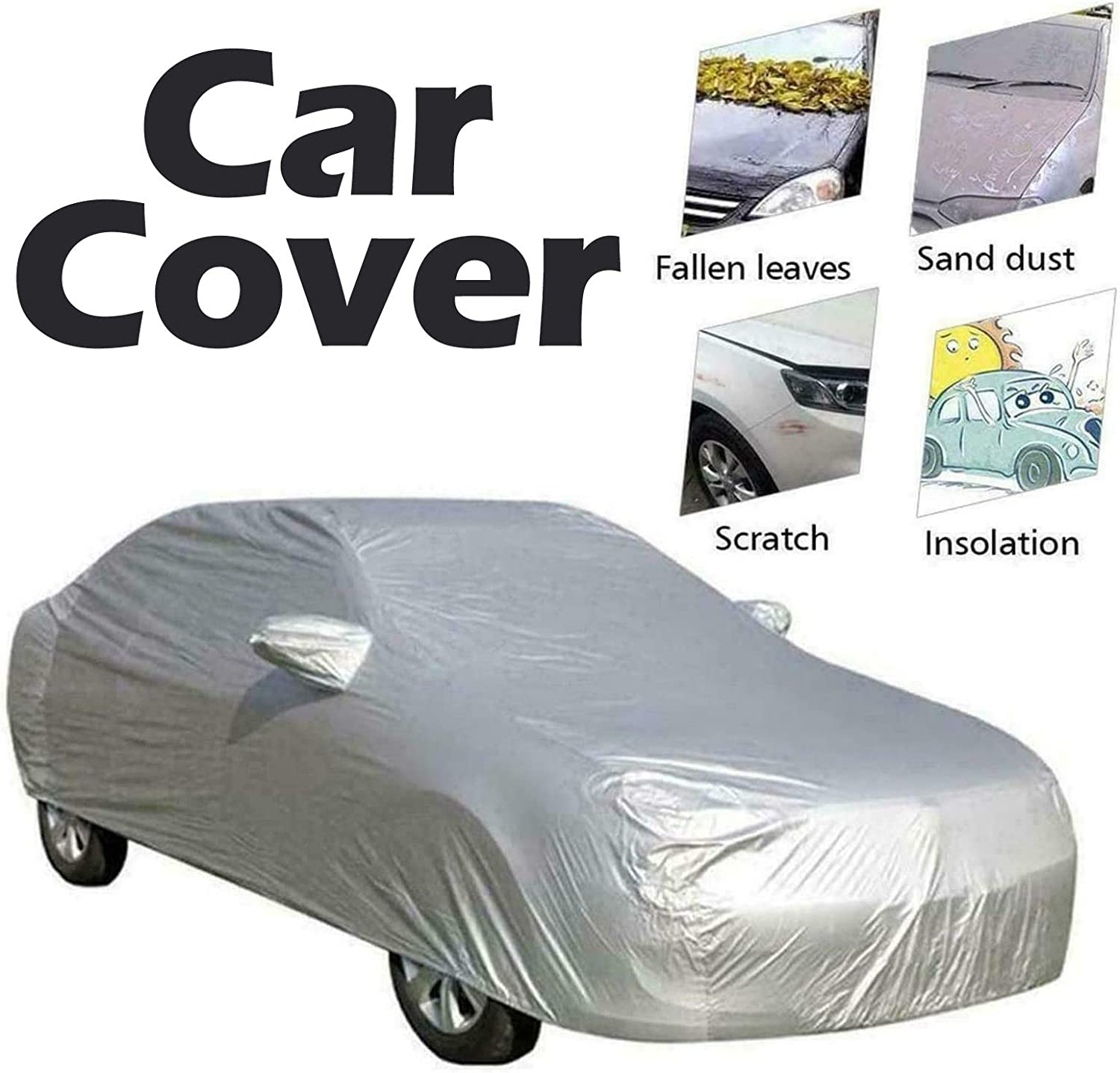 XXL Car Cover UV Resistance anti Scratch Dust Dirt Full Protection image number 6