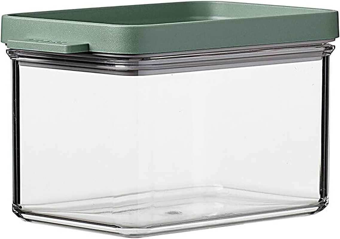 Mepal - Omnia Storage Box - Storage Jar with Lid for Dry Food - Kitchen Storage & Organisation - Fresh Box Stackable & Airtight - Dishwasher Safe - 2000 Ml - Nordic Sage image number 5