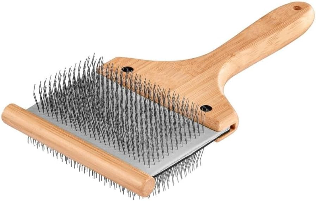 Artero Bella. Flexible Double Brush (2 in 1) Special for Brushing and Dematting Dogs and Cats of All Breeds.