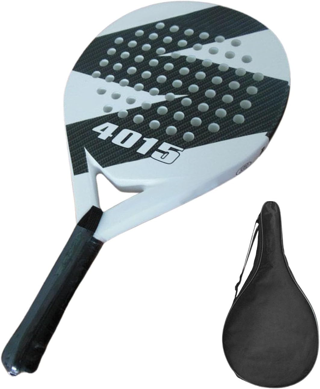 Beaches Tennis Paddle | Lightweight Soft EVA Carbon Fiber Racket with EVA Memory Foam Core, Portable Tennis Rackets for Women and Men image number 1