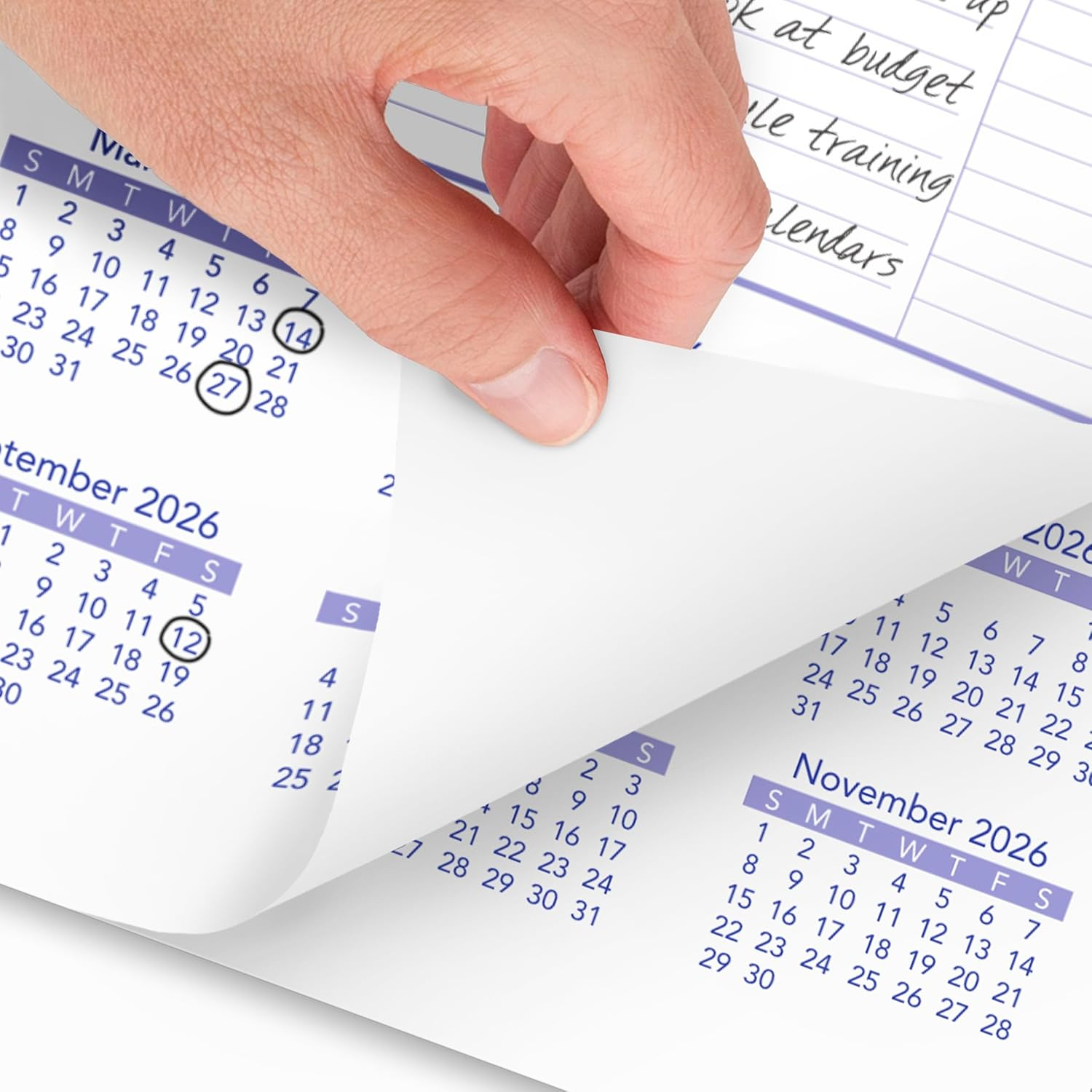 AT-A-GLANCE 2026 Wall Calendar, 15.5" X 22.75", Large (PM32826) image number 4