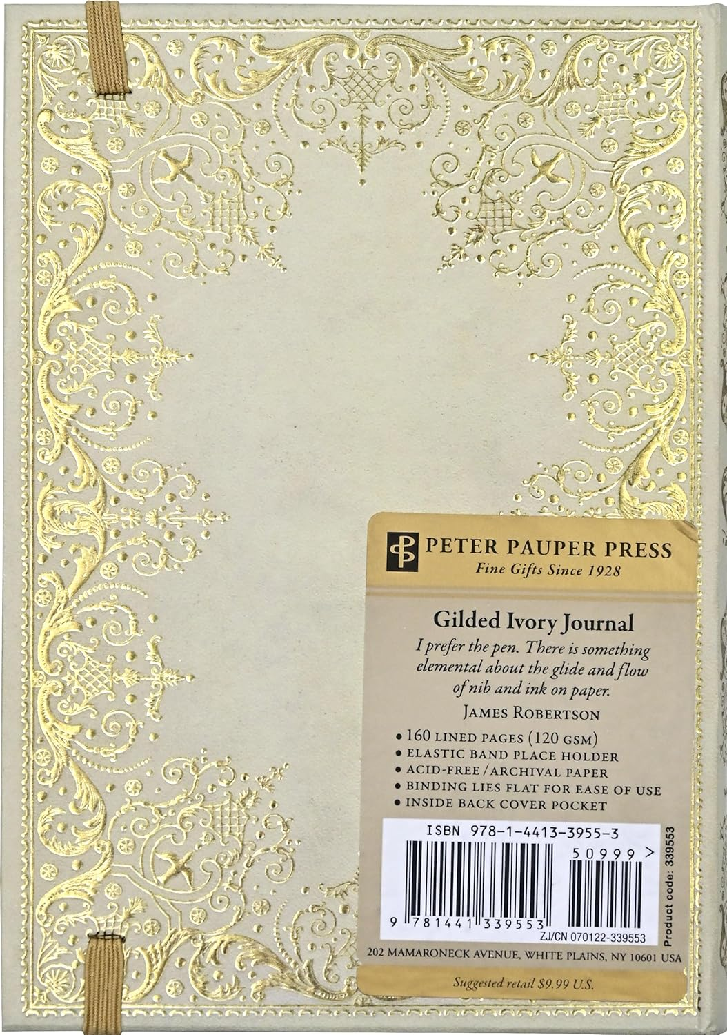 Gilded Ivory Journal (Diary, Notebook) image number 3