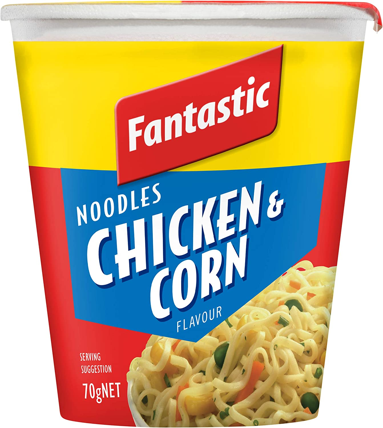 Fantastic Cup Noodle, Chicken and Corn, 70G image number 4