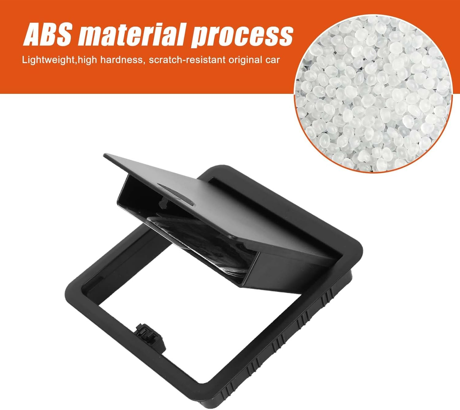 Armrest Hidden Storage Box Compatible with Mitsubishi Triton / L200 Accessories | ABS Plastic Center Console Privacy Organizer | 1PC (For Triton 2019-2023) image number 2