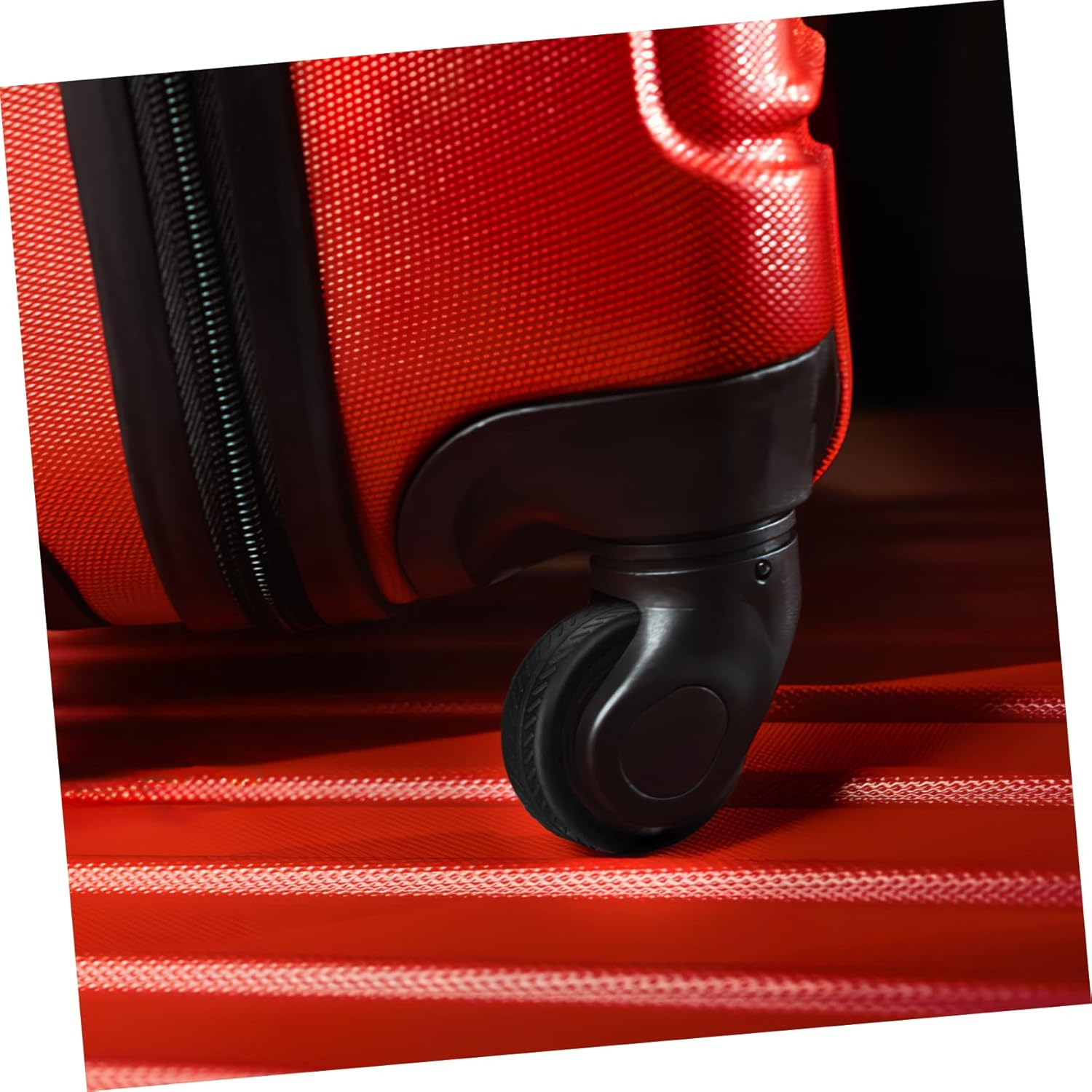 WRITWAA 8Pcs Luggage Wheel Protectors Wheel Covers for Luggage Silicone Protector Covers image number 3