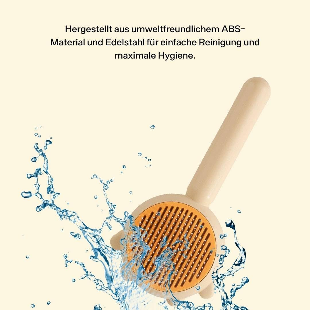 The Better Cat - Cat Hair Brush, Undercoat Brush, Cat Fur Brush, Brush for Cats Short and Long Hair, Hair Bun Remover for Cats, Self-Cleaning Brush for Cats image number 1