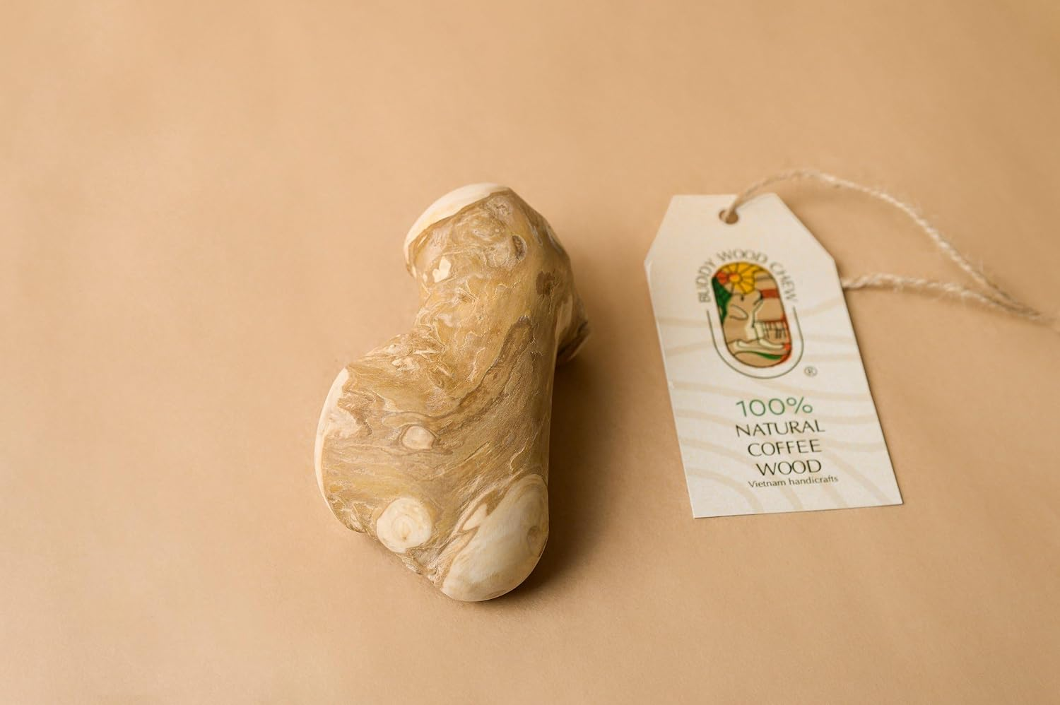 Dog Chew Elbow - Gorilla Chew, Large, Long Lasting Wood Chew for Dogs S (Single) image number 4