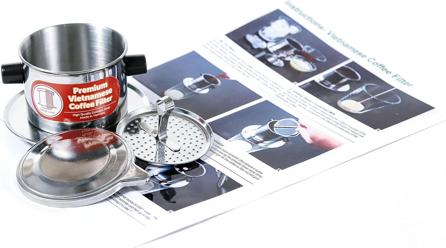 Vietnamese Coffee Filter X-Small 4 Ounce Perfect for Espresso Paperless image number 1