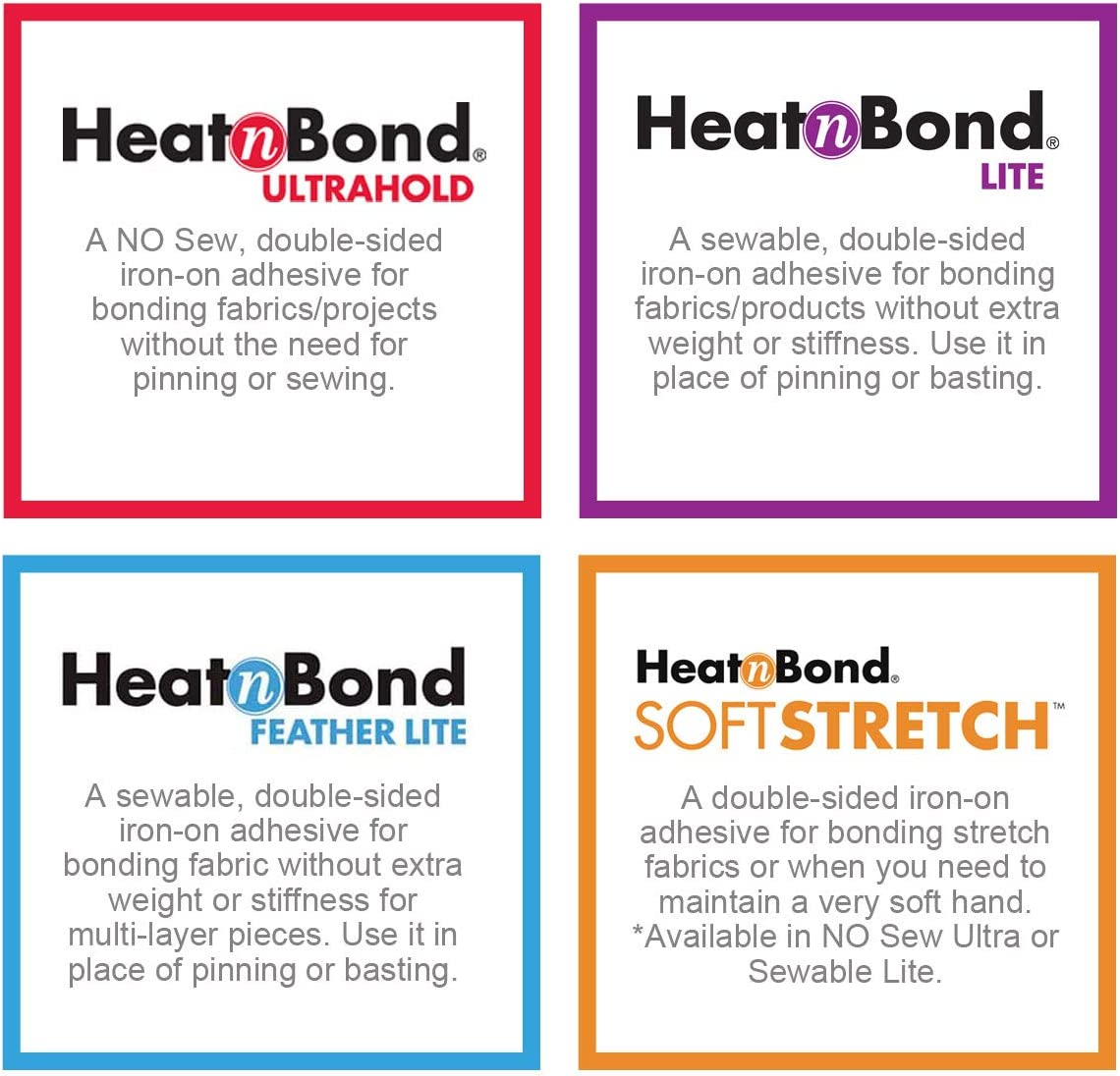 Heatnbond Heatnbond&reg; LITE Soft Stretch&trade; 17 in X 2 Yd Roll, 3537, White, 17" X 2 Yd image number 2