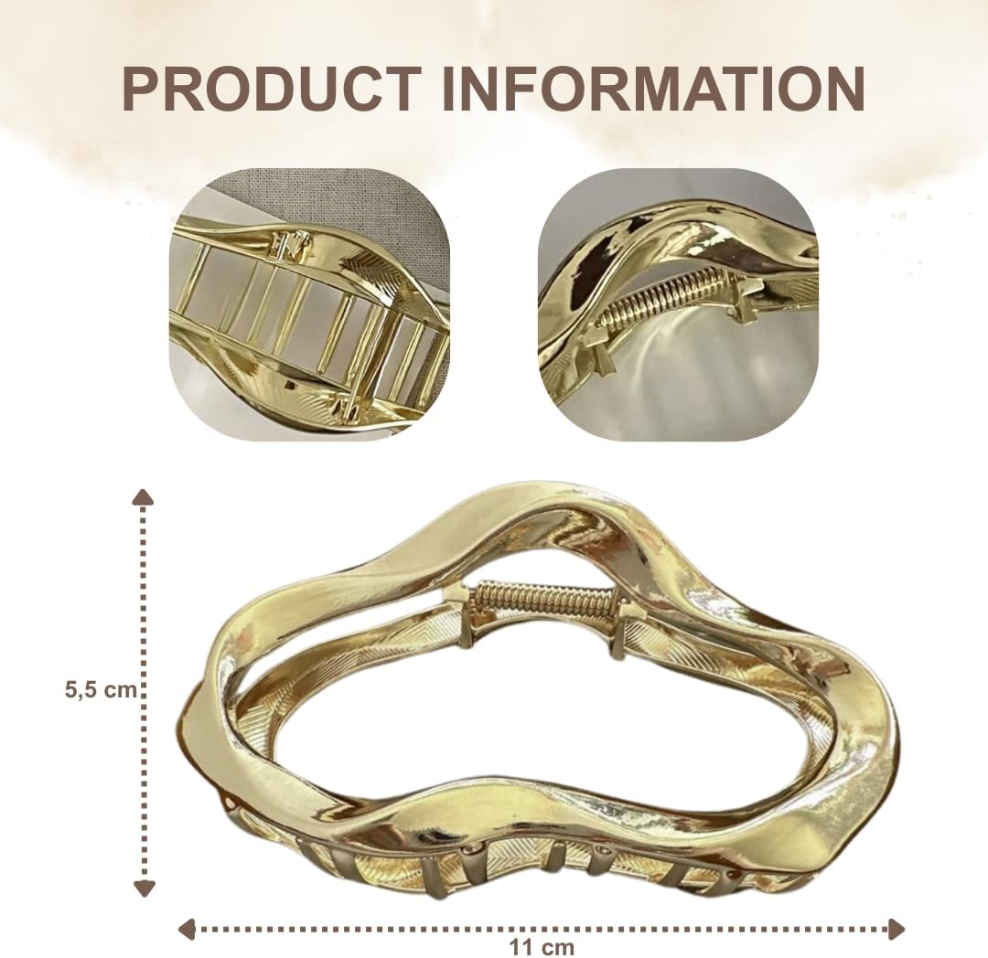 Asymmetric Hair Claw image number 5