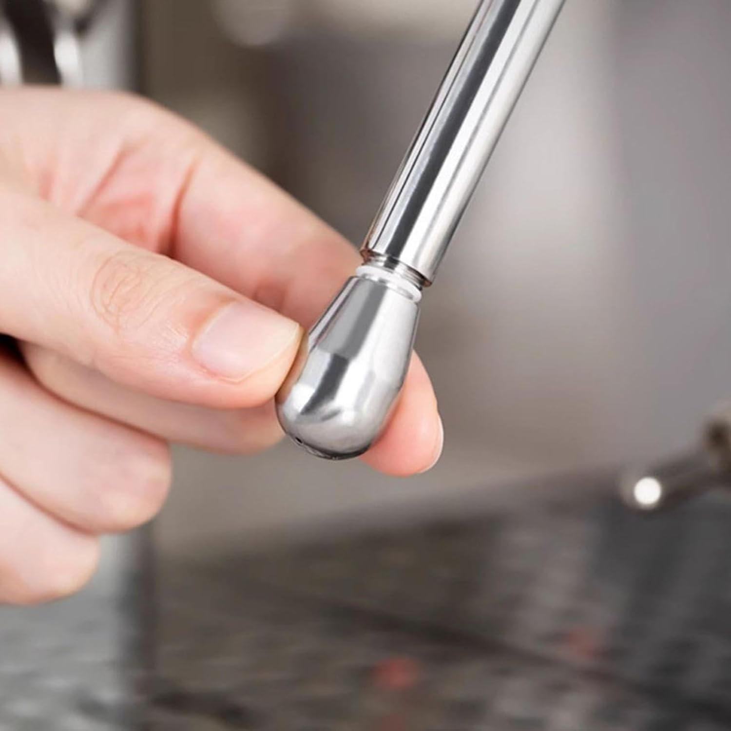 Coffee Spout - 4 Holes Steam Tip, Espresso Machine Steam Nozzle, Coffee Maker Spout Replacement, Espresso Machine Nozzle, Tea Steam Nozzle