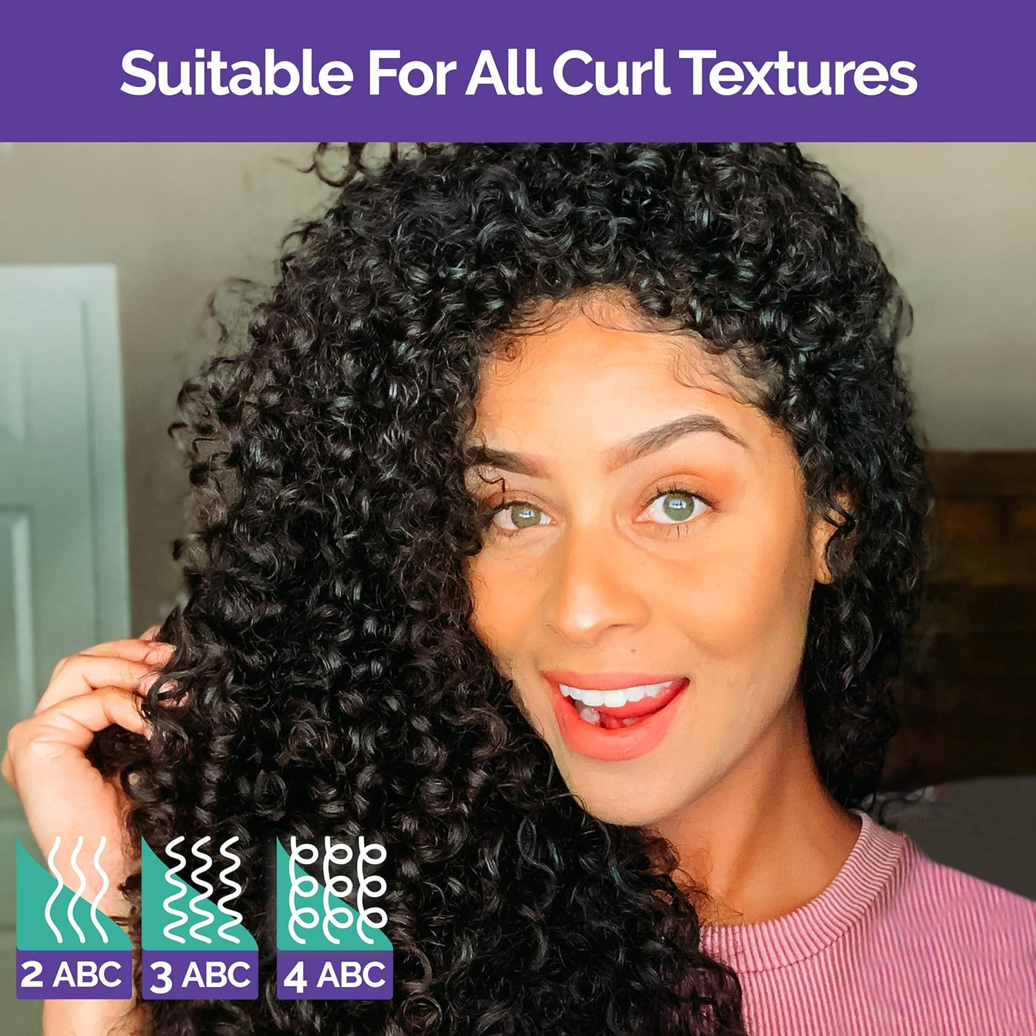 Novex Embelleze My Curls Deep Conditioning Hair Mask Cream (35.2Oz) Moisturizing Treatment Defines Curls, Controls Volume, Reduces Frizz, Adds Softness, for All Curly Hair Types image number 3