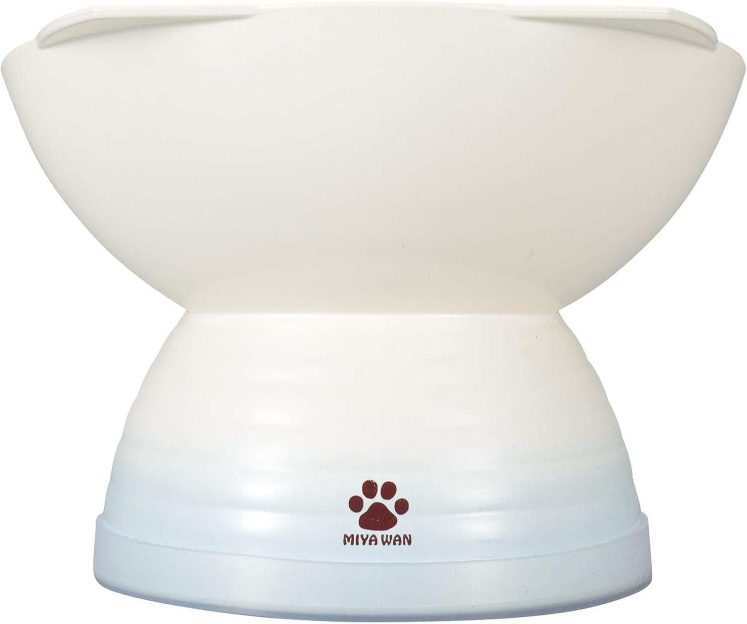 Miyamoto Sangyo Miya Wan Cat Foods Bowl Pale Blue 601657 image number 2