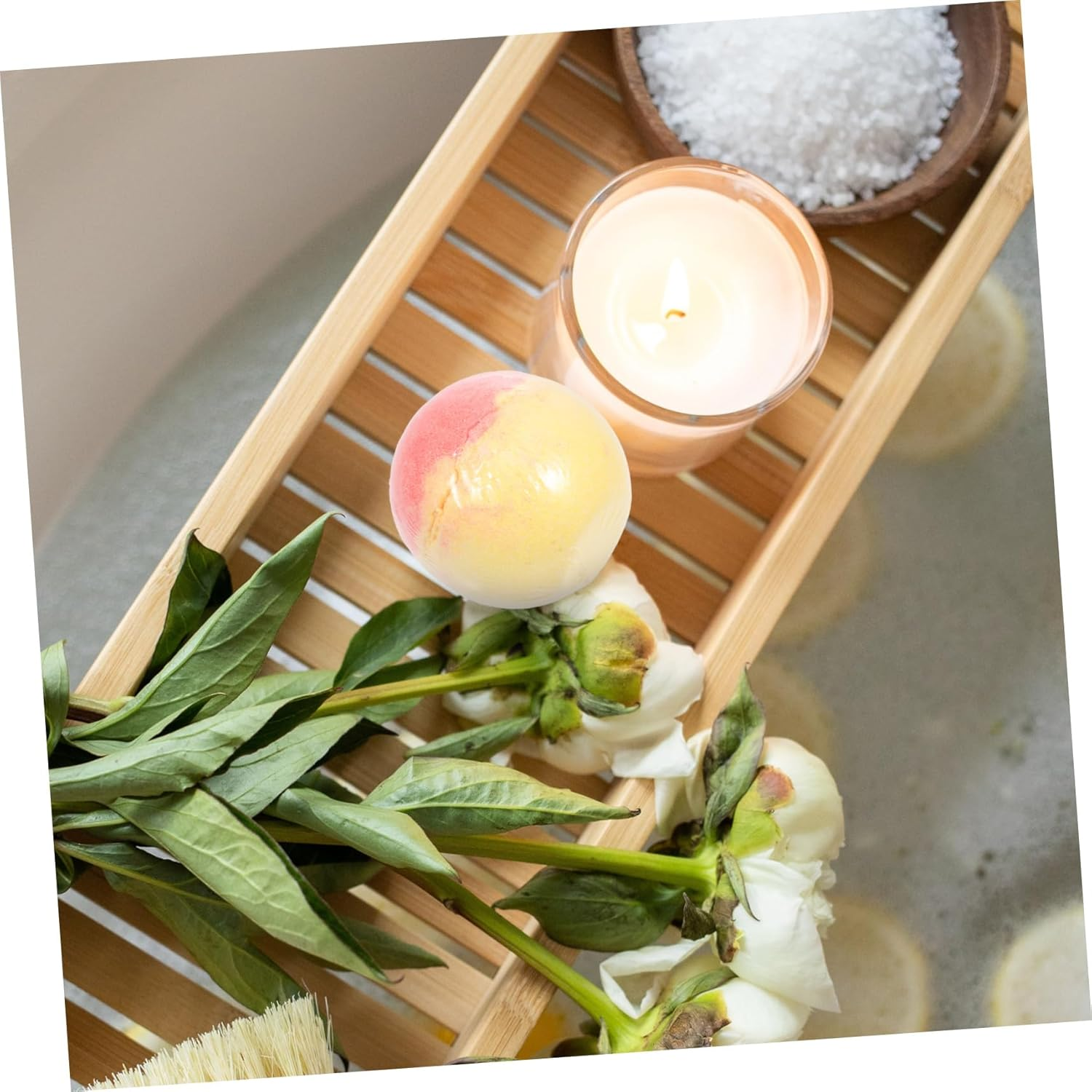 Spa Sea Salt Bath Essential Oils for Relaxing Bathing for Mother Day Baskets Skin Moisturizing Exfoliating for Boys Girls image number 2