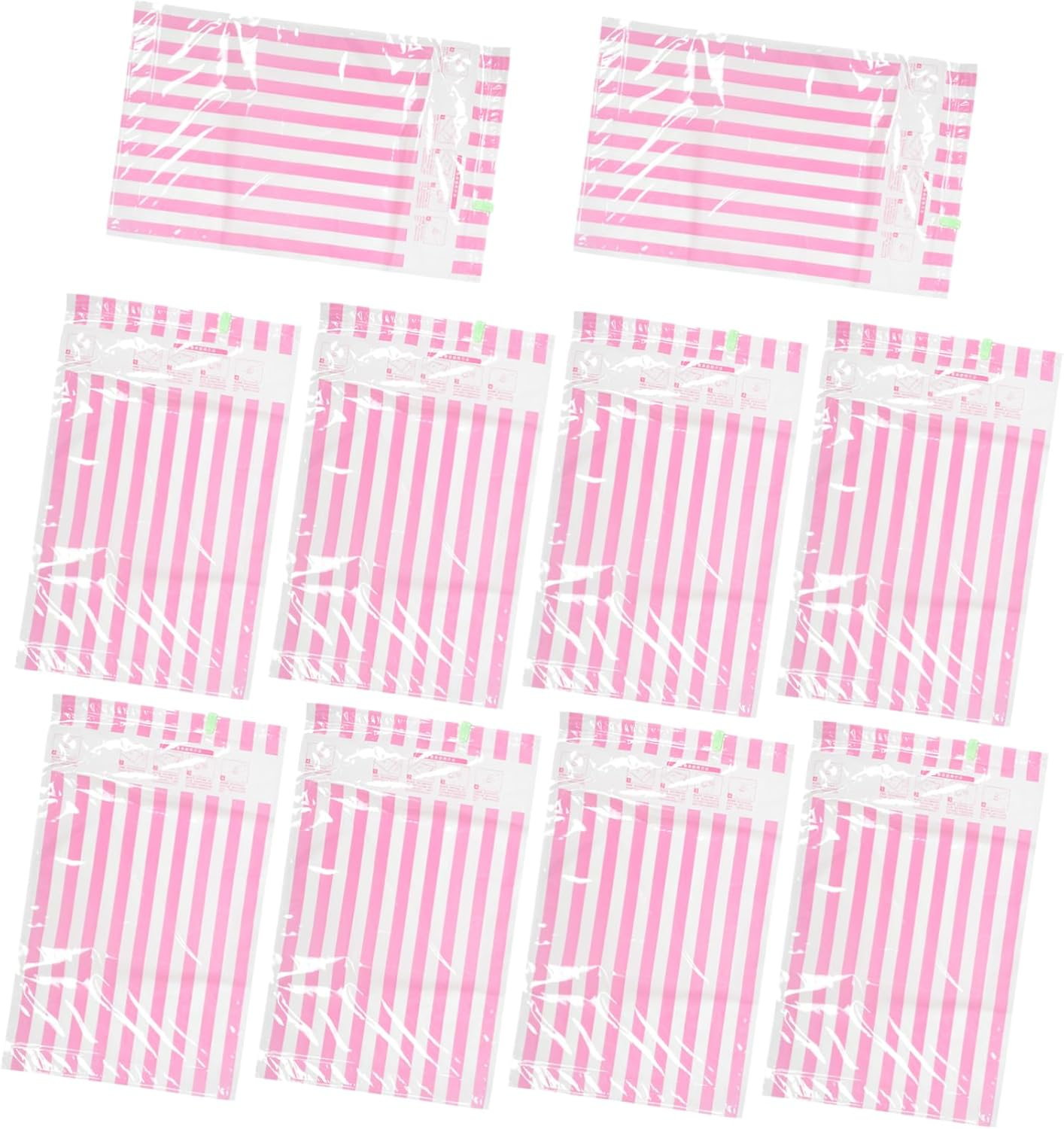 KOMBIUDA 10Pcs Travel Carry Bag Vacuum Sealer Storage Bags Compression Packing for Luggage image number 3