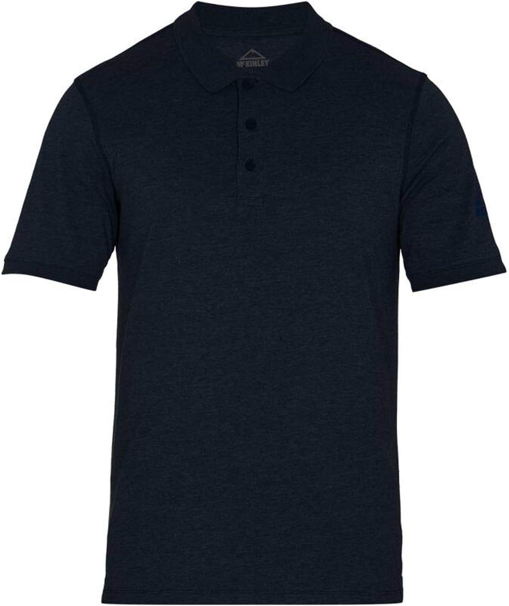 Mckinley Men'S Pellew Polo, Melange/Grey Dark, L