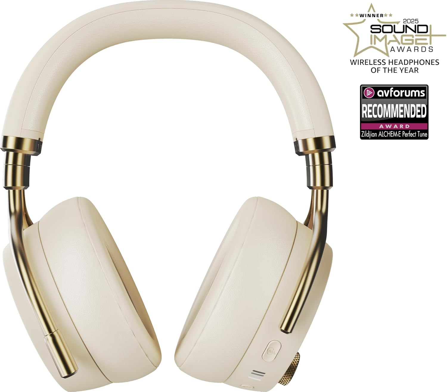 ZILDJIAN - ZXHP0032 - Bluetooth Headphones Alchem-E Perfect Tune Sandstorm - White - Sandstorm image number 4