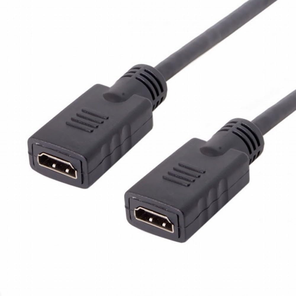 Cablecc Dms-59Pin Male to Dual HDMI 1.4 HDTV Female Splitter Extension Cable for PC Graphics Card DB-025-026-027-028-033-LIST DMS to HDMI+HDMI - Black Dual Dvi image number 5