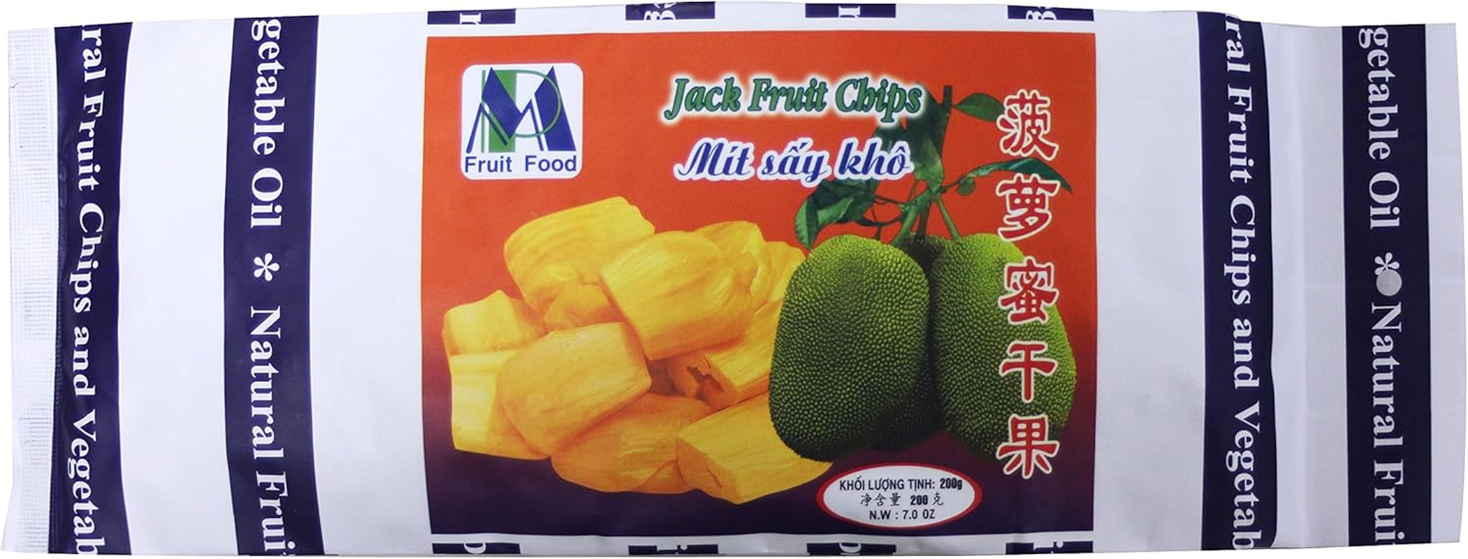 Fruit Food Dried Jackfruit Chips 150G image number 1