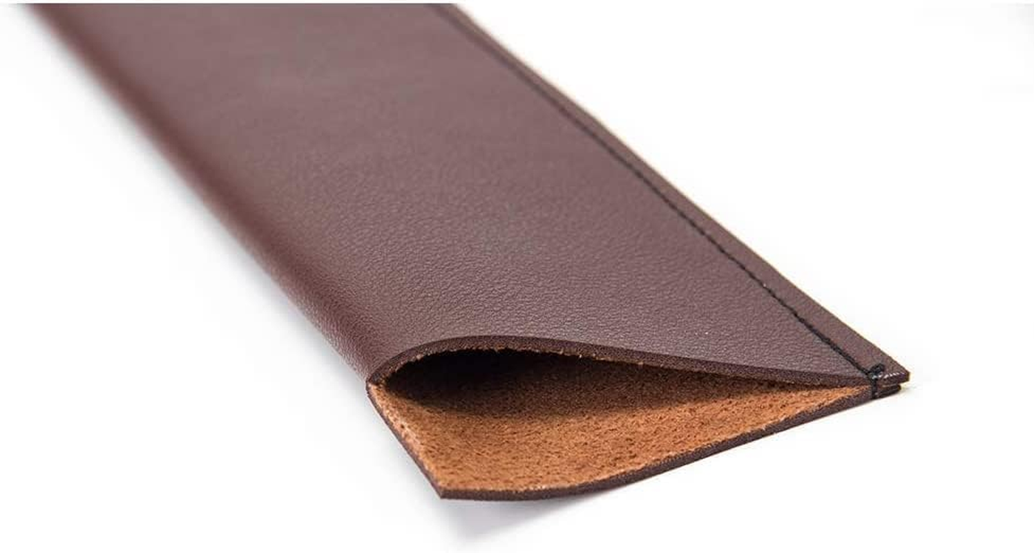 Leather Knife Sheath, 6 Pcs Knife Edge Guards, Knife Guard, Knife Sheath Cover Sleeves, Blade Cover Protector, Waterproof Knife Protectors, Heavy Duty Universal Knife Edge Guard