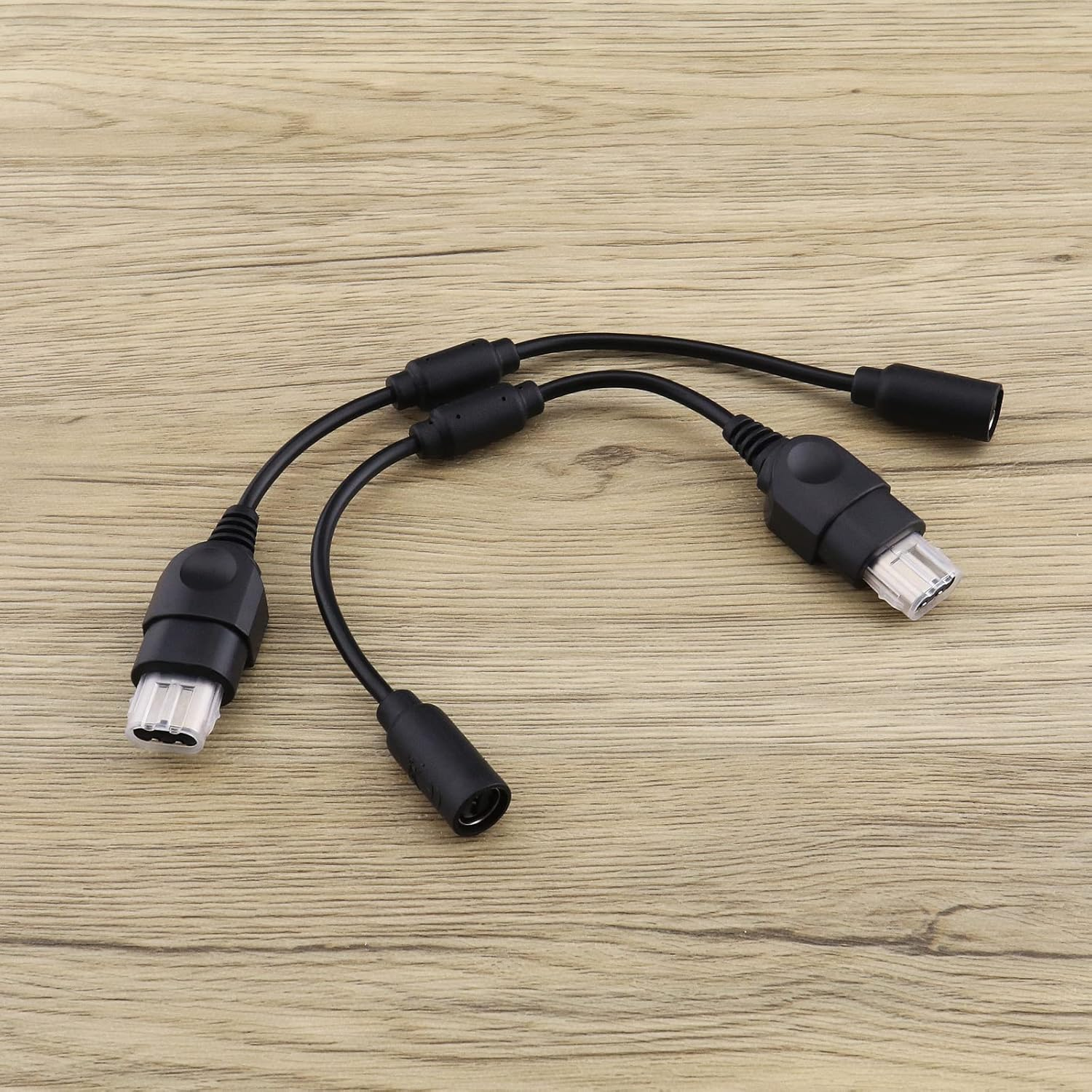 Ecsing 2PCS Controller Breakaway Cable Compatible with Microsoft Xbox Consoles Controller Breakaway Converter Adapter Cable Cord Games Accessories 26Cm image number 1