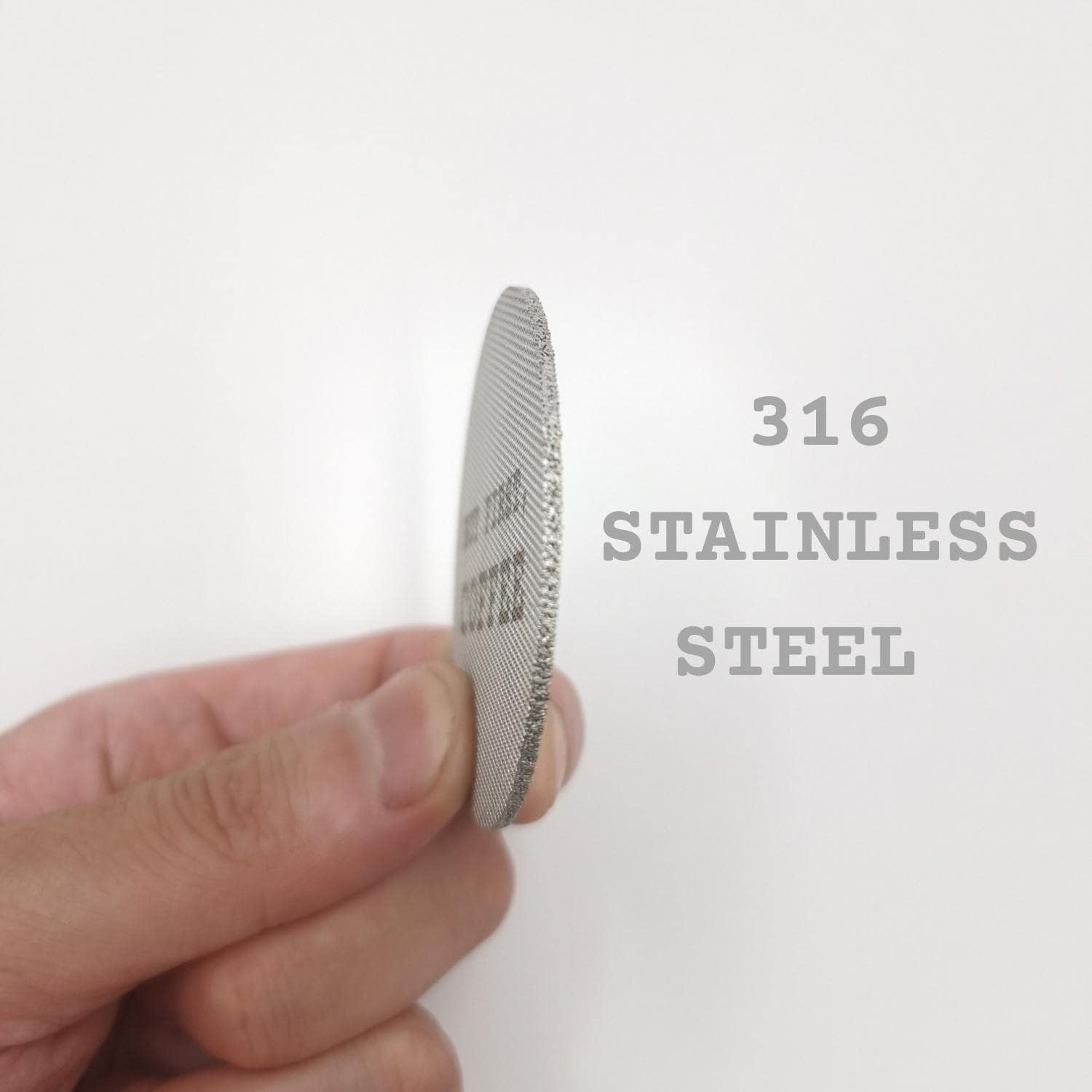 GEMINI Espresso Puck Screen - 49Mm, 1.7Mm Thickness 150&Mu;m Filter Screen - Reusable Coffee Mesh for Portafilter Basket - Made with 316 Stainless Steel image number 5