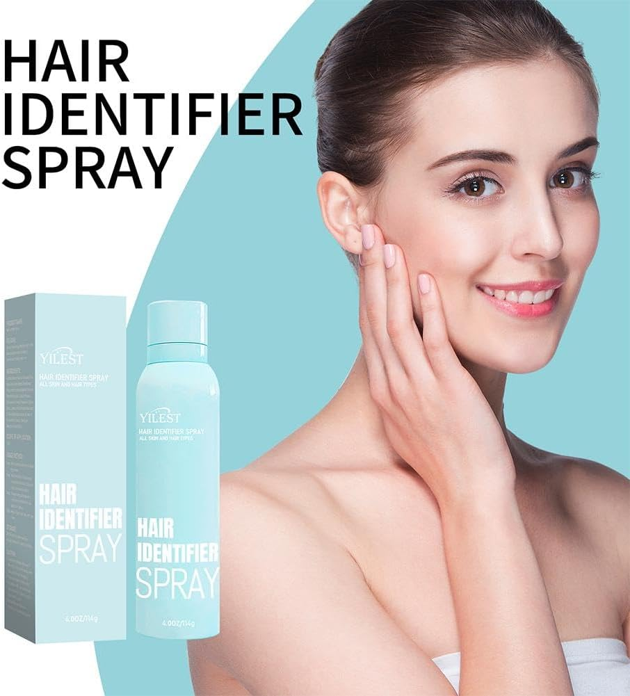 Hair Identifier Spray for Face Shaving, 2024 New Hair Identifier Spray, Moisturizing and Skin Care Dermaplaner Spray, for All Skin and Hair Types, Women Dermaplaning Tool for Face - 114G+Scraper*4 image number 4