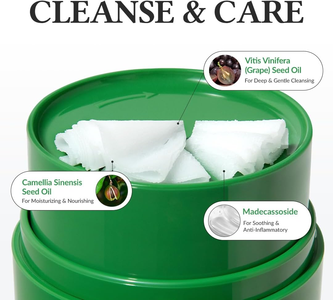 Dr.Althea Pure Grinding Cleansing Balm -Hygienic Grinding Balm, Vegan Formula, Sensitive Skin Safe, 14 Essential Ingredients, Strong Cleansing Effect, Lightwight, Sherbet Texture image number 3