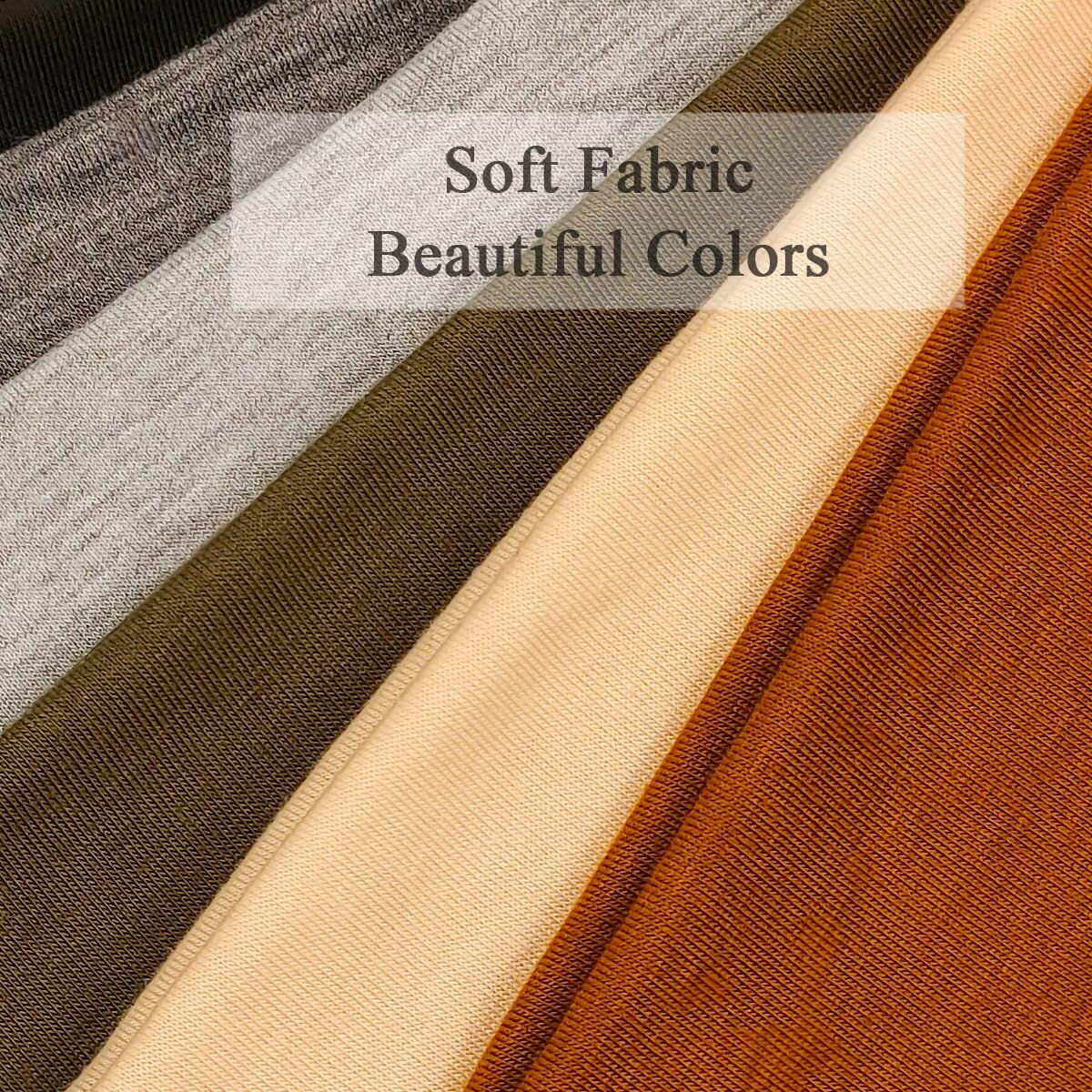 Sefiinh Wide Headbands for Women Stretch Headband Boho Head Bands Women'S Hair Band Turban Workout Hairband Accessories 6 Pack - Black image number 3