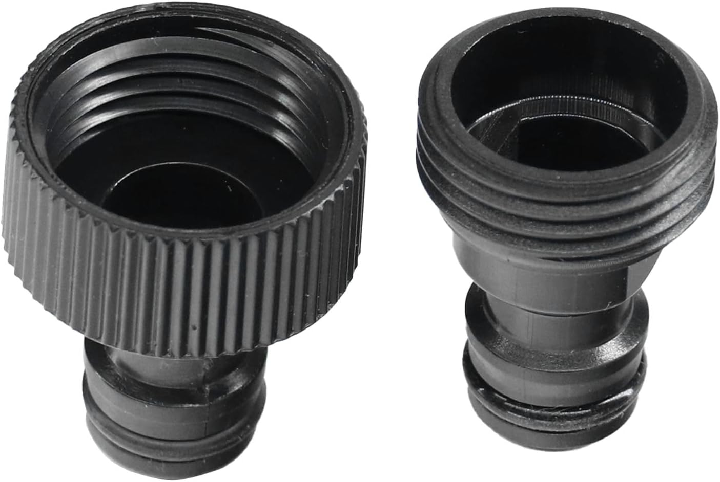 ECOESPTI Quick Connect Garden Hose Fittings, 3/4" Hose/Faucet/Nozzle Quick Connect Adapters, Male & Female Thread Nipple Quick Connectors, 12 Pack image number 3