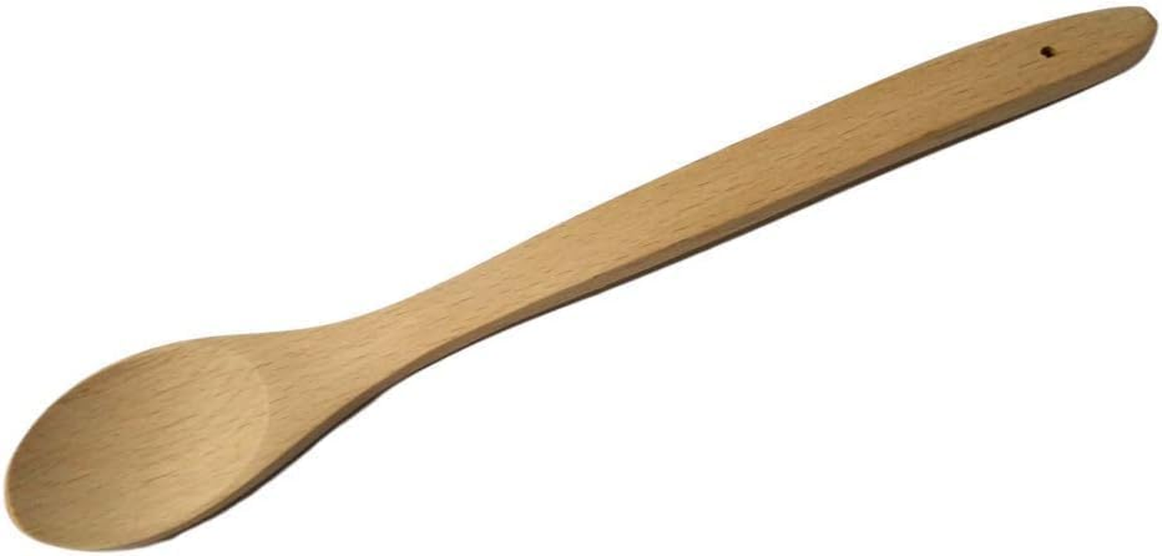 Cooking Style 4 Piece Wooden Kitchen Utensils Set Natural Wood Spoons Spatulas Knifte, Durable Environmentally Friendly Kitchen Tools Natural & Harmless, Used for Mixing Stirring Scooping Tasting (4) image number 4