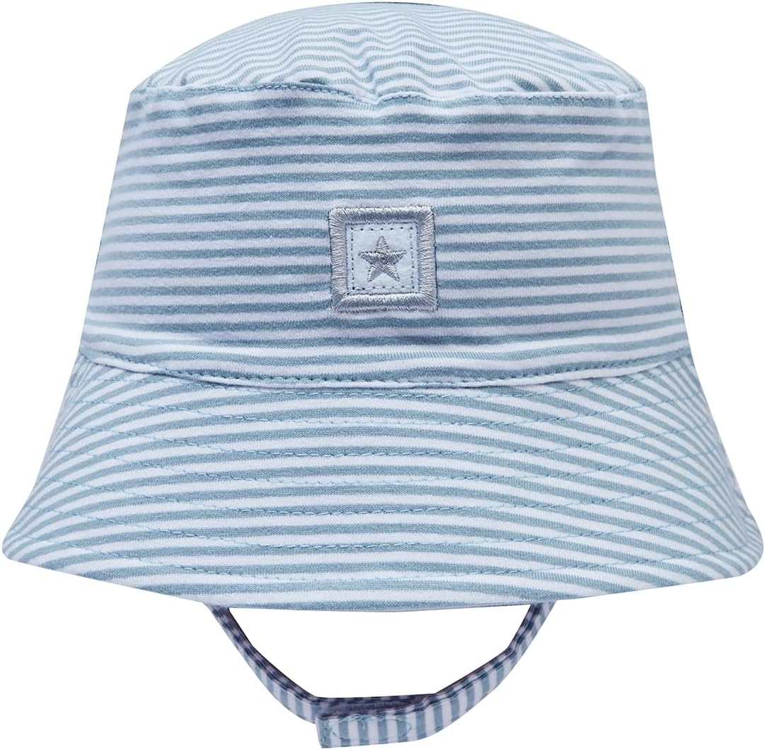 Snugtime Stripe Jersey Bucket Hat