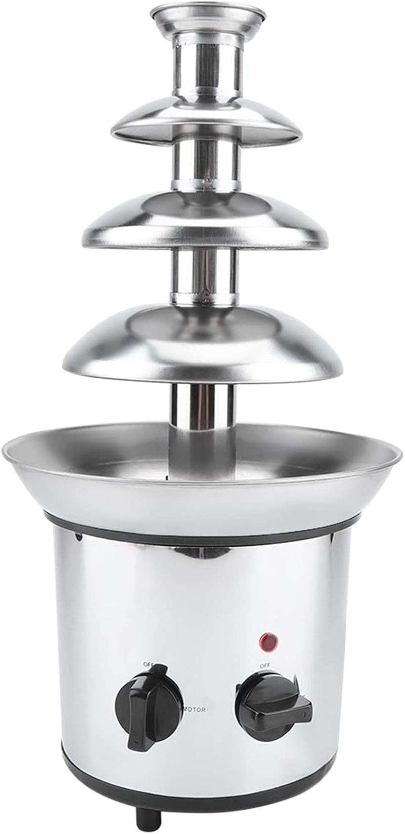 Fast Melt Chocolate, Adjustable Stanza Temperature, 4 Tiers, Unique Bowl Design, for Dipping, Suitable for Various Occasions image number 5