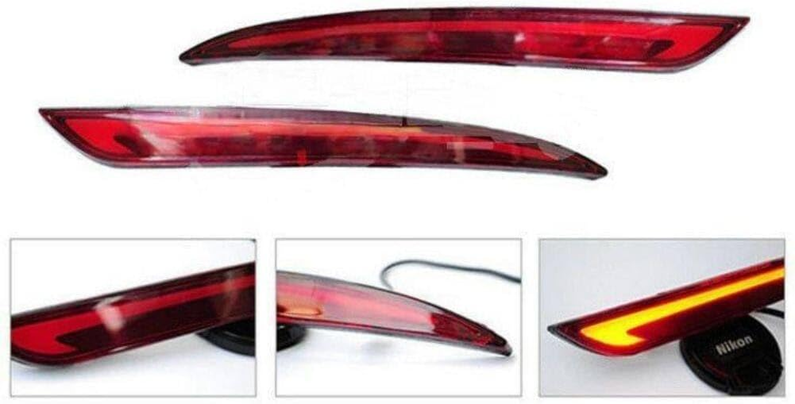 Replacement# DS73515C0AD Rear Bumper Reflector L 1Pc/Set image number 1