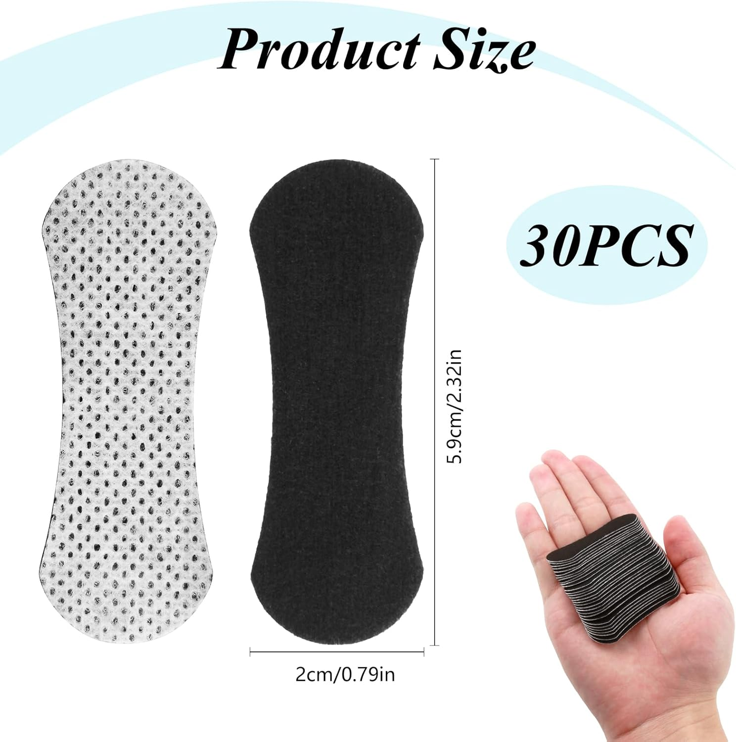 Ozessence 30 Pcs Nasal Strips, Nose Strips for Sleeping, Relieve Nasal Congestion and Mouth Breathing, Helps Improve Nasal Congestion Snoring and Breathing Adjustment after Exercise image number 1