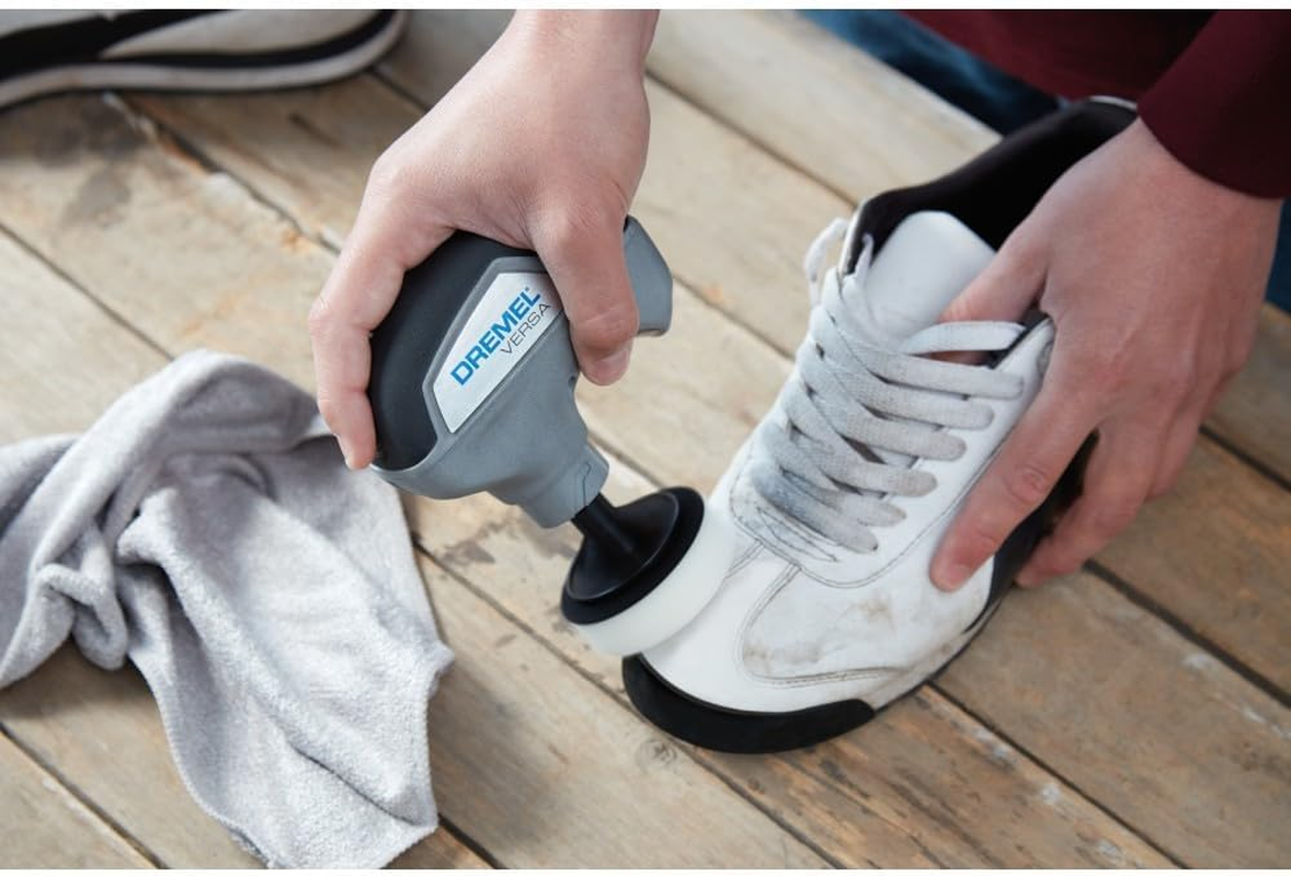 Dremel PC365-3 Power Cleaner Variety Pack (For Dremel Versa Cordless Cleaning Tool, High-Speed Power Cleaner, Includes Foam Eraser Pad, Non-Scratch Pad, Heavy Duty Pad) image number 1