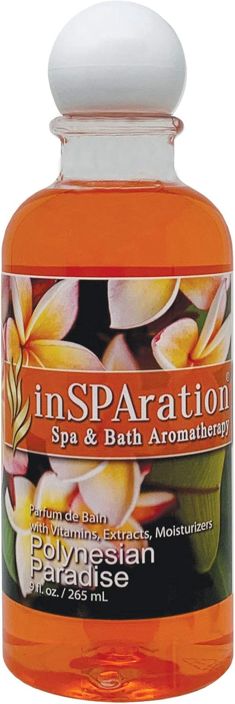 Insparation Spa and Bath Aromatherapy 123X Spa Liquid, 9-Ounce, Polynesian Paradise image number 2