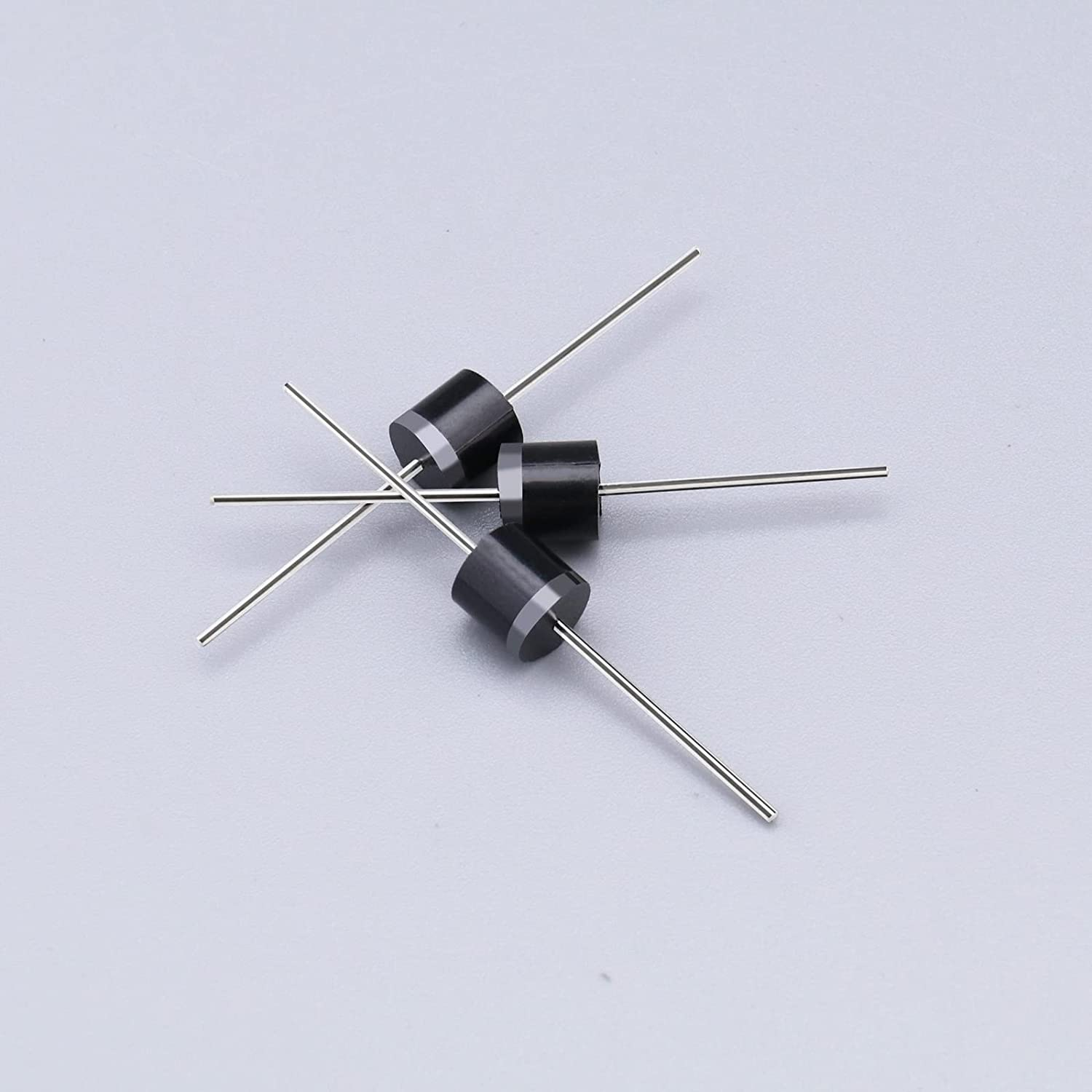 Ecsing 50Pcs 10A10 Rectifier Diodes 10A 1000 V Electronic Silicon Diodes High Voltage Rectifying Diodes Electronic Accessories 57.4Mm