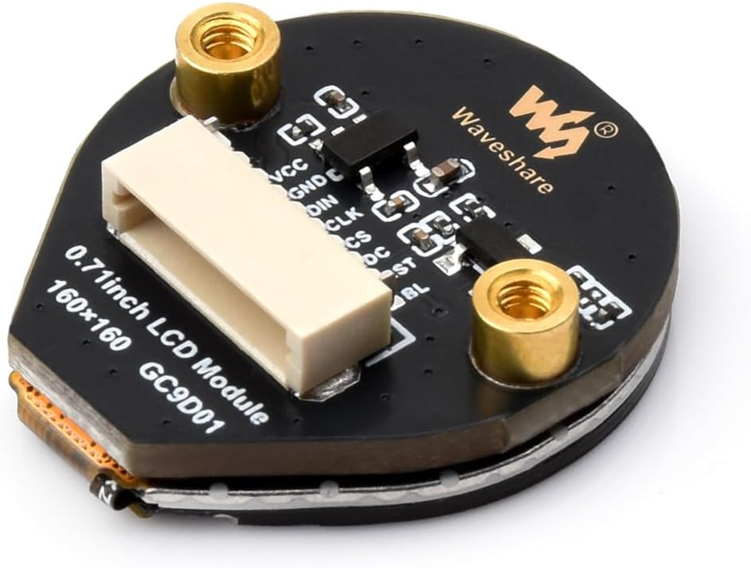 Ueekkoo 0.71Inch round LCD Display Module 160X160 Resolution SPI Interface 65K Colors IPS Panel Using SPI Bus, Compatible with Raspberry Pi Pico/Pi Pico 2/Pico 2 W/ ESP32 image number 6