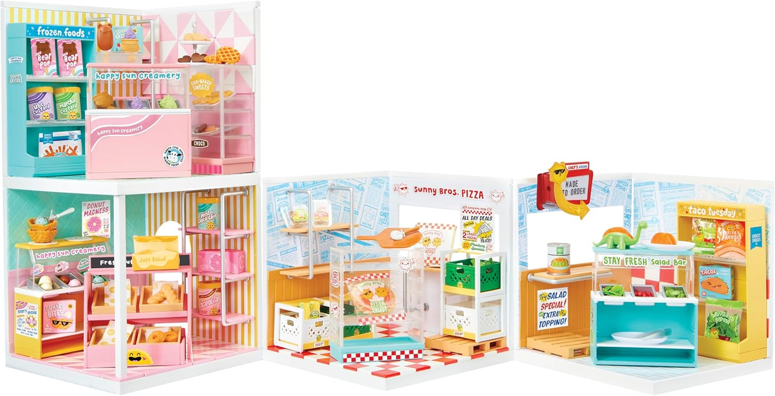 Mga'S Miniverse Make It Mini Spaces Pizza Shop, Building Set, Customize, DIY Crafts, Rooms, Hobby, Collectors, Display, Gifts, 8+