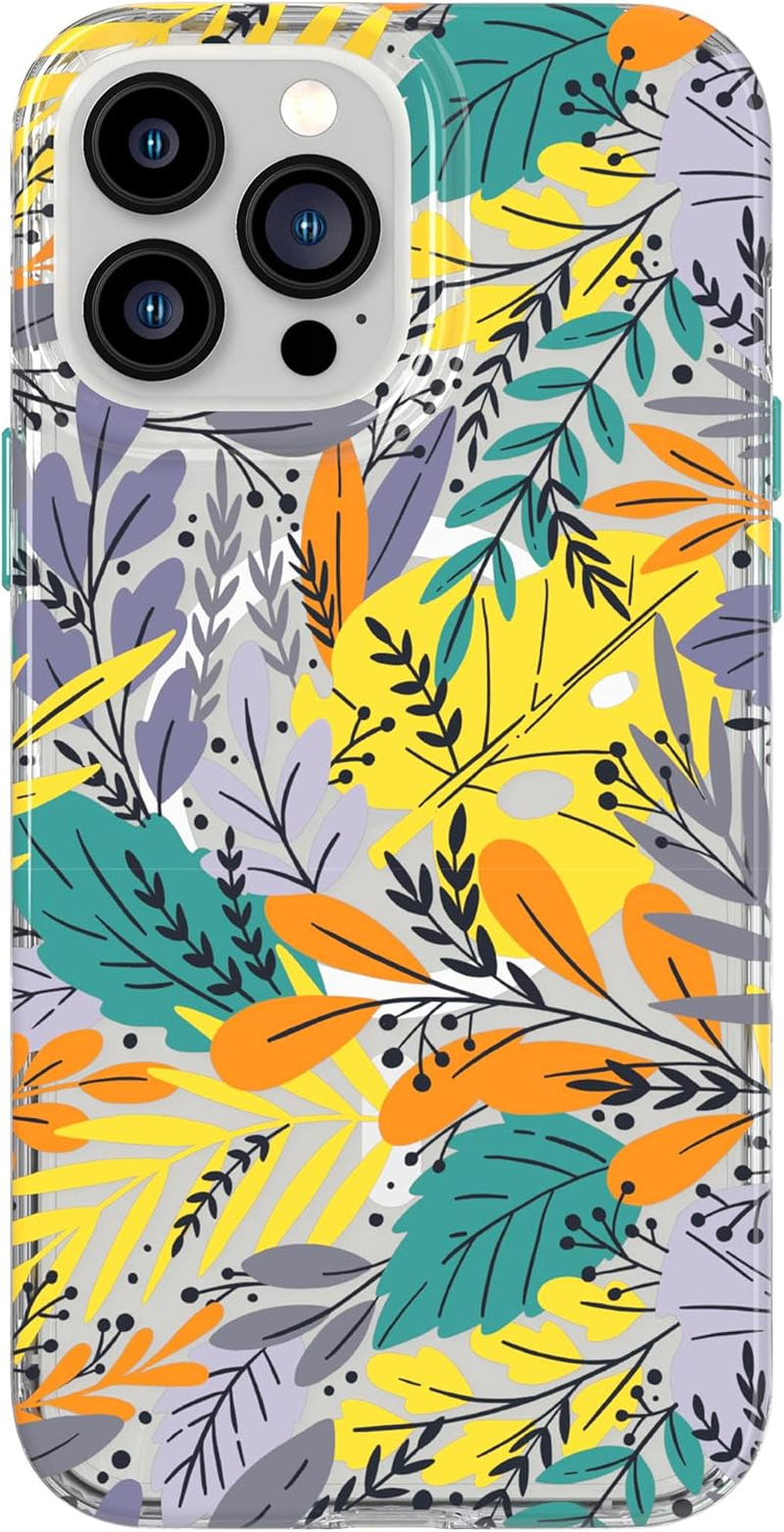 Tech21 Evo Art Iphone 13 Pro Floral Bouquet &ndash; Magsafe Integrated Protective Phone Case with 12Ft Multi-Drop Protection
