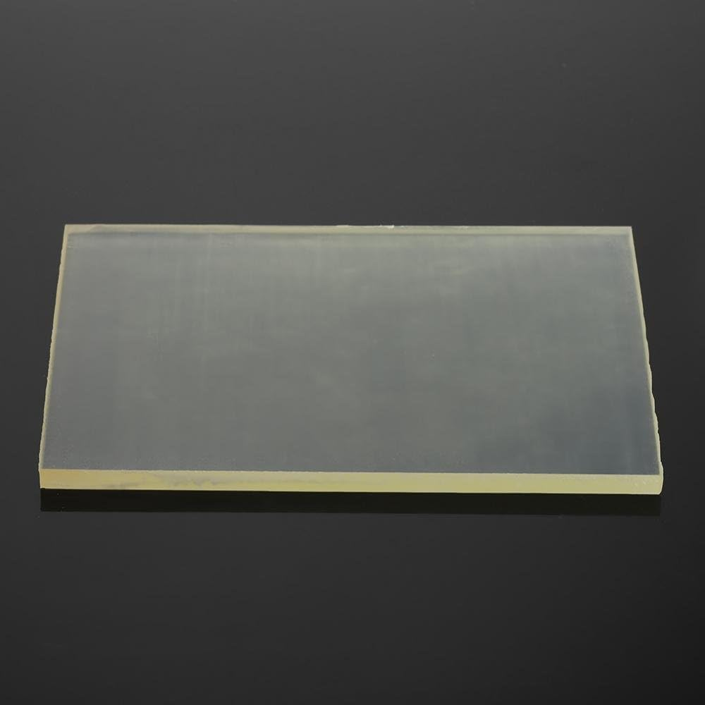 Polyurethane 20X15X0.8Cm Punch Stamping Board, Rubber Mute Board Leather Cutting Board, for Hole Punches Cutting Leather image number 2