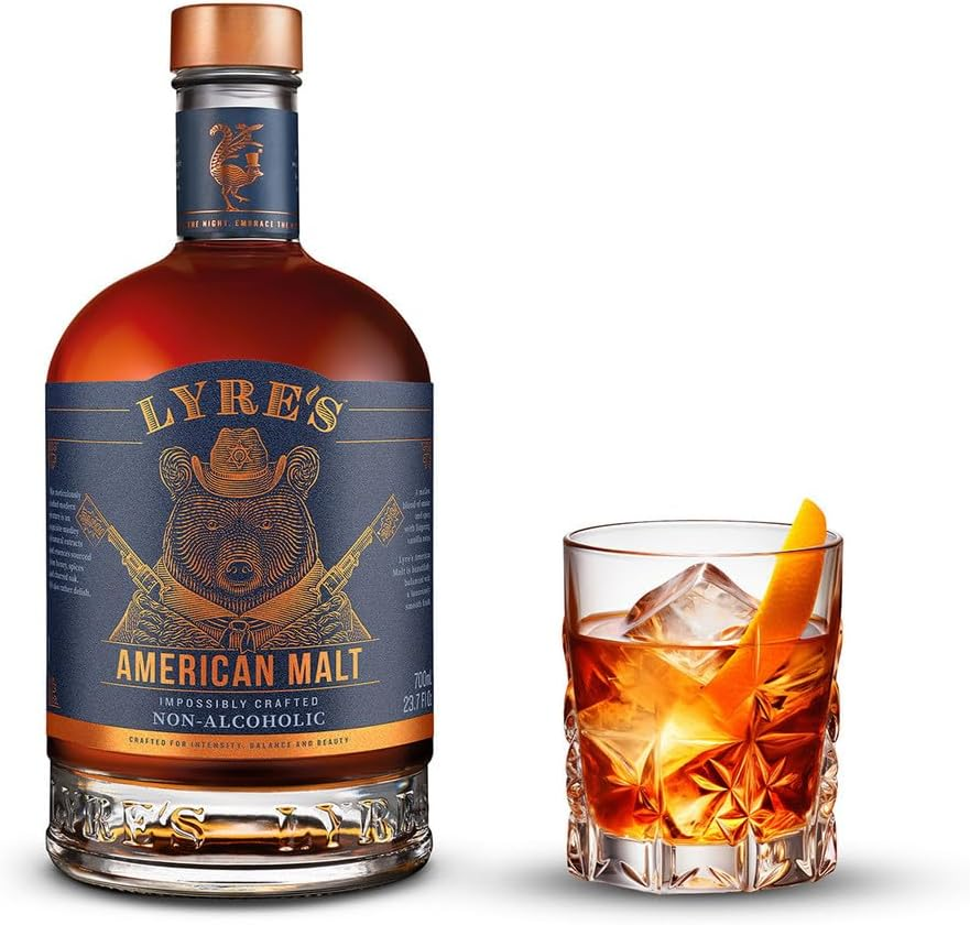 Lyre'S American Malt Non-Alcoholic Spirit - Bourbon Style | Award Winning | 700Ml image number 1
