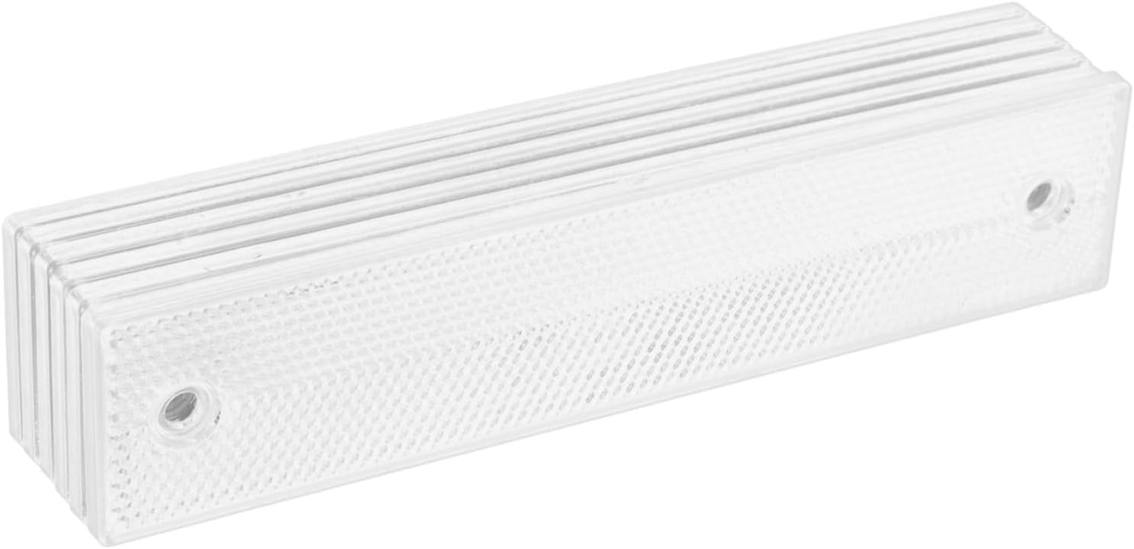 6Pcs Reflective Driveway Markers Weatherproof Road Reflectors for High Visibility Day Night Conditions Easy Installation for Safe Parking Traffic Guidance