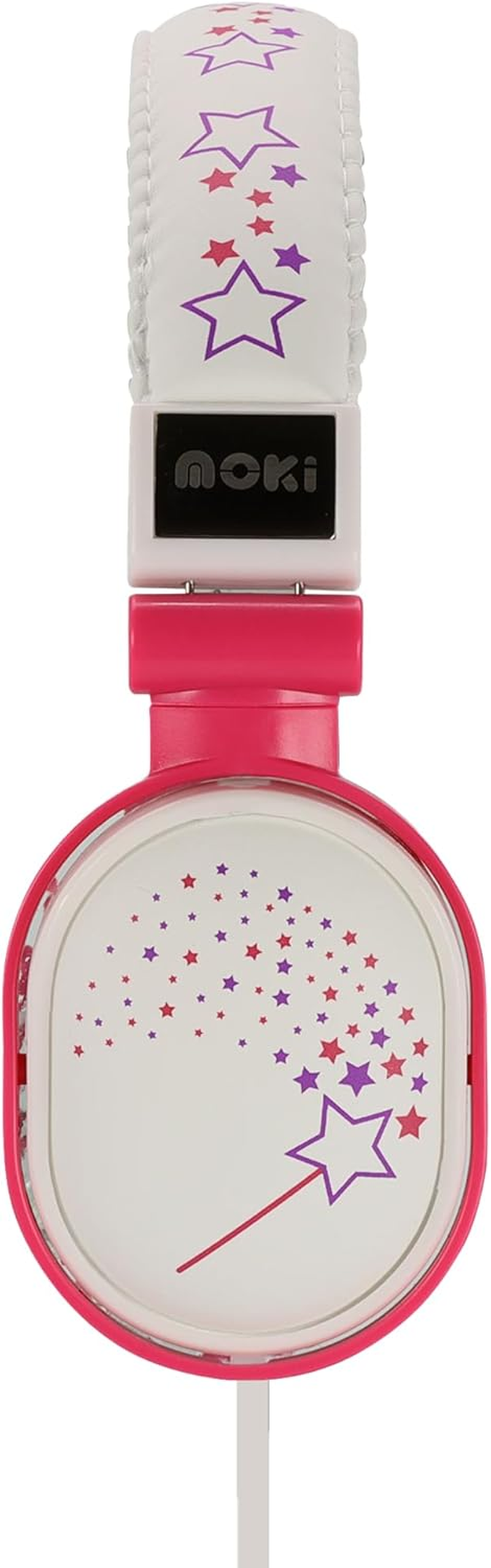 Moki Popper Soft Cushioned Premium DJ Style Headphone, Sparkles White Acc HPPOD image number 4