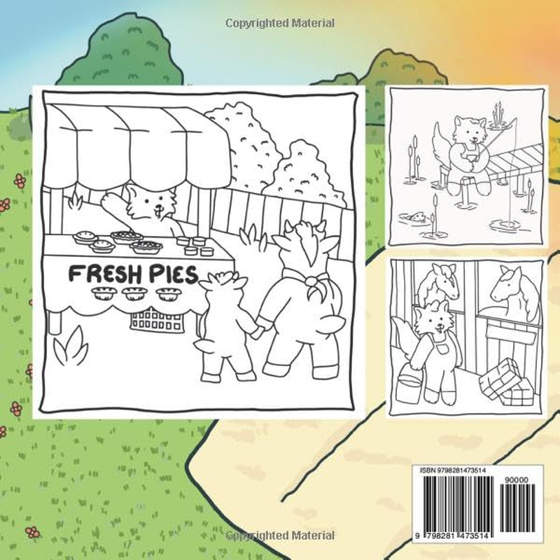 Homestead Hues: Cosy Colouring Retreat