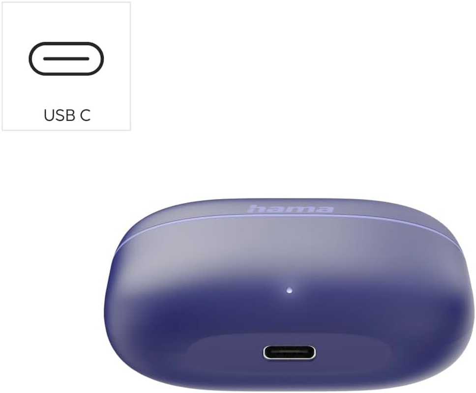 Hama, Freedom Buddy II Bluetooth Headphones, TWS, Earbuds, Voice Control, BL image number 5