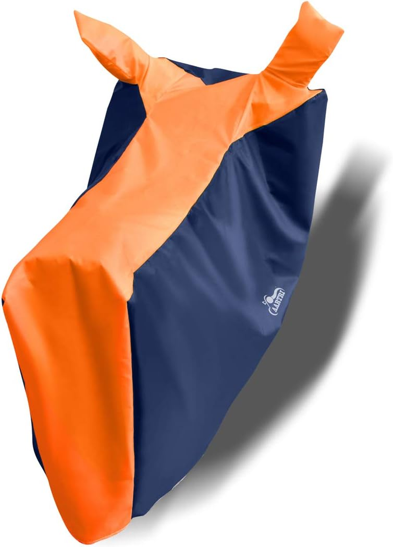 AARTRI Body Cover for Vespa Urban Club 2022(BS -2,3,4,6) Legitimate UV Protection,Dustproof Body Cover(Strip Orange) image number 3