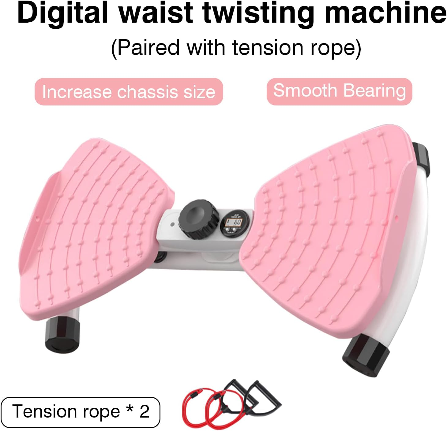 Waist Twisting Machine - Ab Twister Board with Counter, Waist Workout Equipment for Home Exercise