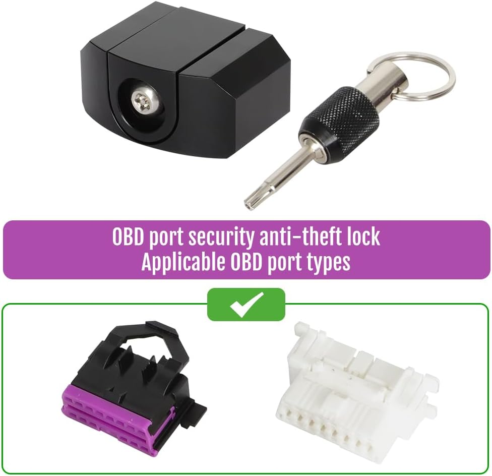 WIKIBB OBD II Port Lock OBD 2 Port-Lock OBD2 Connector Protector image number 4